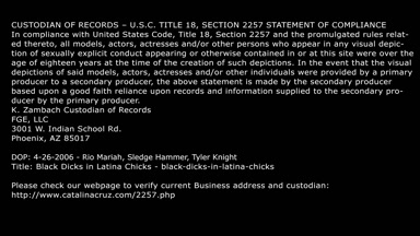 DOWN FOR BBC - In der Hitze braucht Latina 2 BBC DP-Pumpe