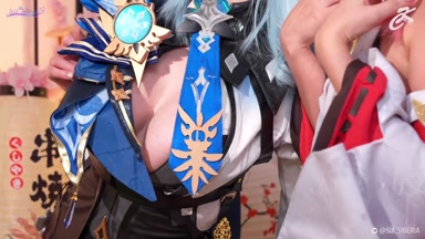 Genshin Yae Miko & Eula hard fisting Sia Siberia