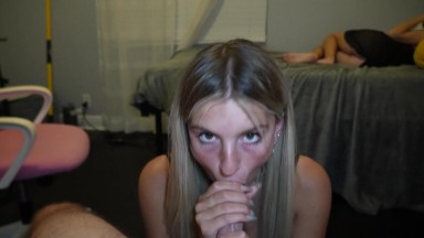 Cuckold bf schaut mir beim Ficken mit seinem Bruder zu