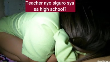 Kahit amoy chalk pa galing school nagpatira na si mam